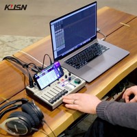 Console de mixage numérique FLOW8 à 8 entrées avec contrôle par application Bluetooth, faders de canal de 60 mm, 2 processeurs d'effets, interface audio USB