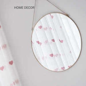 Bellissimo pizzo ricamato <span class=keywords><strong>tende</strong></span> trasparenti per il soggiorno, principessa rosa delle ragazze camera finestra <span class=keywords><strong>tende</strong></span> balcone - Product Image 3