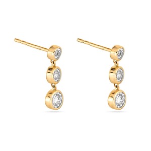 <span class=keywords><strong>Orecchini</strong></span> Pendenti in Oro 14k <span class=keywords><strong>con</strong></span> Zirconia Cubica Sfumata per Donne, <span class=keywords><strong>Orecchini</strong></span> di Alta Qualità <span class=keywords><strong>con</strong></span> <span class=keywords><strong>Pietre</strong></span> Naturali, <span class=keywords><strong>Orecchini</strong></span> Unici da Ufficio - Product Image 5