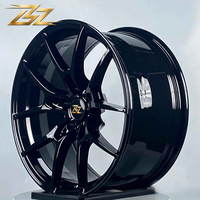 Jantes de voiture en alliage d'aluminium monobloc forgées en usine BZ OEM, 18 et 19 pouces, 5x112 pour Audi RS7 RS5 RS4 S6 RS3
