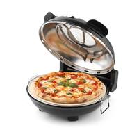 Nouvelle conception de machine à pain arabe électrique intégrée, machine à pizza, mini four à pizza rond