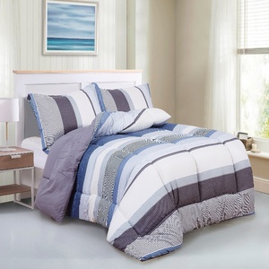 Queen Size Cozy Soft All-Season Comforter Set Lightweight <strong>1</strong> <strong>Duvet</strong> 2 Matching Shams <strong>3</strong> Piece Breathable Bedding for Winter - Product Image 3