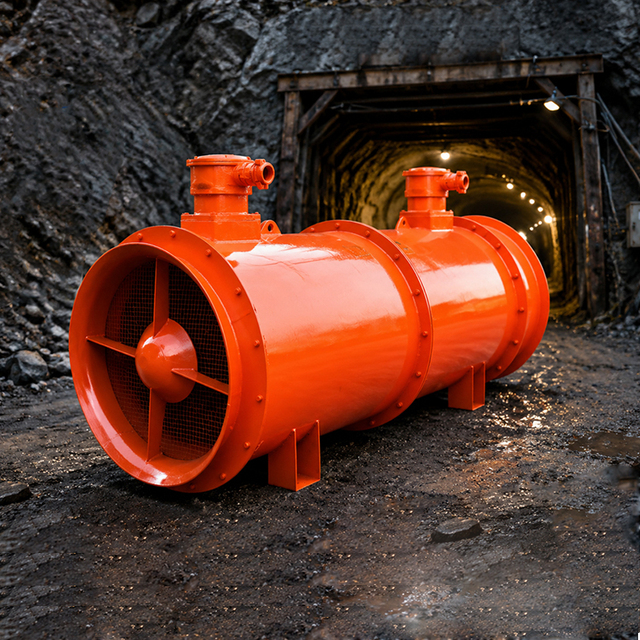 Zhongmei Coal Mine Ventilation Fan Motor 22.2kW High Efficiency Models 15kW 18.5kW 22kW 37kW 45kW for Mining Operations