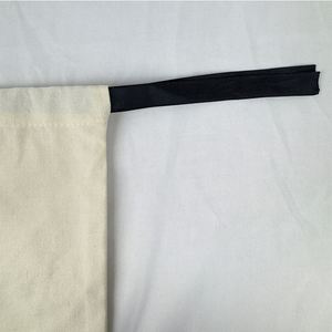 Wholesale Custom Logo Reusable Organic Cotton Jewelry Packaging Small Muslin Calico Canvas <b>Drawstring</b> <b>Pouch</b> Bag Craft - Product Image 4