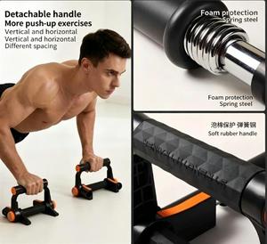 Entraîneur de force des bras multifonctionnel à ressort avec engrenages réglables et tube en acier pour hommes, femmes, équipement de fitness domestique - Product Image 3
