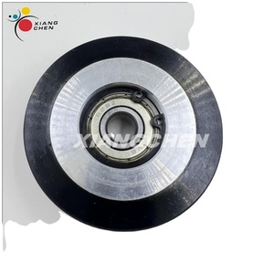 MA High Quality Roland Printing Machine Parts <b>Rubber</b> <b>Roller</b> Wheel <b>Rubber</b> Press Paper Wheel 60*15*9MM - Product Image 1