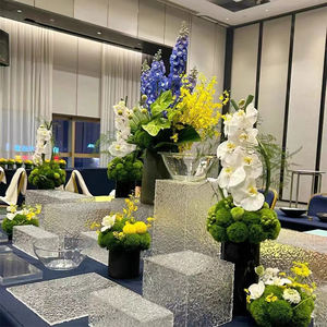 Fine Wedding Dining <strong>Table</strong> Dishes and Dessert <strong>Buffet</strong> <strong>Table</strong> Food Display Stand Acrylic Dessert <strong>Table</strong> - Product Image 2