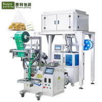 Paquet de sachets de thé en soie Triangle Machine de pesage et d'emballage de sachets de thé en feuilles mobiles