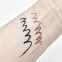Eyeliner en gel ultra fin, rendu des couleurs naturelles et lisses, imperméable, longue durée, adapté aux débutants, pour le maquillage des yeux