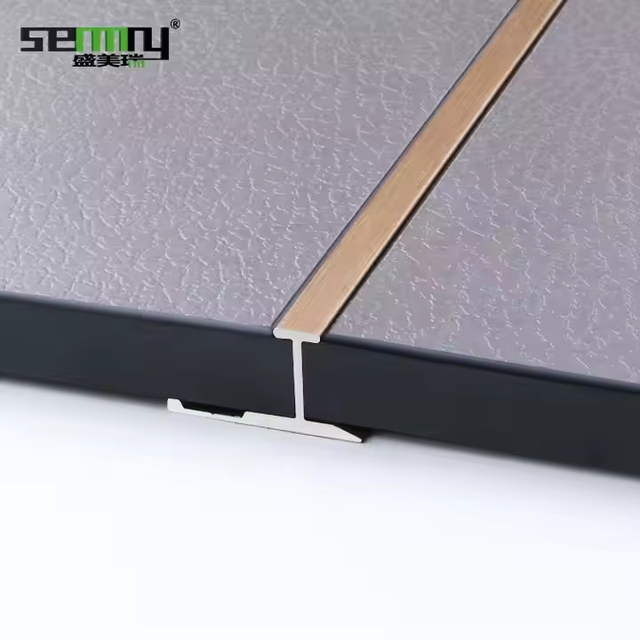 Modern Style Aluminium Decorative Tile Trims Corner Metal Wall Trim for Ceramic Decoration Manufactured Decorative Strips