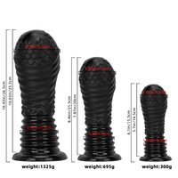 Dildo géant, plug anal, jouet de double pénétration, extra-large, super-épais pour hommes et femmes, pour détendre l'anus, queue de dragon, plug intime relaxant