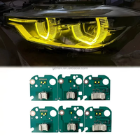 Ensemble de phares laser pour Série 3 (F30/F31/F35/M3/F80) 2012-2018 avec DRL jaunes et blancs, mise à niveau Plug-and-Play, Chine, 1 kg