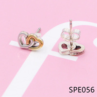 Anting-anting wanita LVE4-S, anting-anting pengantin pernikahan elegan, perhiasan berlian zircon, anting-anting bunga mutiara modis