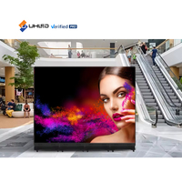 Écran d'affichage LED portable pliable P1.86 pour intérieur, écran d'affichage publicitaire debout pour magasin de détail, écran d'affichage pliable