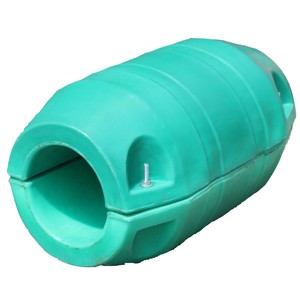 Barrera Flotante Naranja de LLDPE para Transporte de Tuberías y Flotadores de Dragado con Pontones de 1000x1000mm, 730kg de Flotabilidad, Pieza de Manguera para Uso Oceánico - Product Image 1