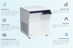 Centrífuga Refrigerada de Baja Velocidad de Sobremesa para Separación de Sangre y Procesamiento Celular CL-D60R - Product Image 4