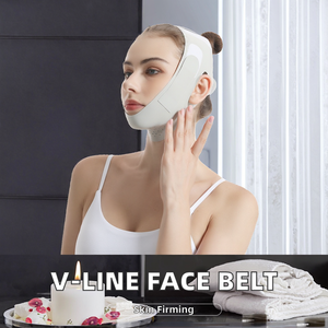 เทปยกสายรัดคางสองชั้นแบบระบายอากาศได้ใช้ซ้ำได้สายรัดยกกระชับผิวหน้า - Product Image 2