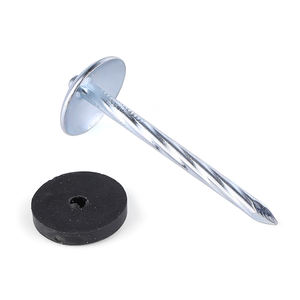 Produttori di vendita calda fornitura moderno e semplice zincato chiodi ondulato a forma di ombrello viti muro di cemento chiodi - Product Image 4