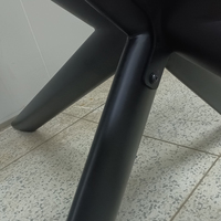Usine En Gros Personnalisé Pieds De Table Pièces De Meubles Base En Métal KD Structure Fer Ovale Tube Moderne En Forme D'araignée Table À Manger Jambe