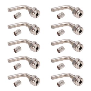 Valve Tr543e pour bus et minibus, noyau de valve sans chambre à air en cuivre pur, moyeu en alliage d'aluminium, pièce de rechange pour pneu plein - Product Image 2