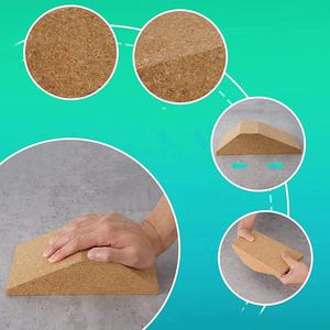 CHENGMO SPORTS vendita calda sughero Squat Wedge Calf barella Squat Wedge Block Heel elevato Squat Wedge <span class=keywords><strong>per</strong></span> sollevamento pesi - Product Image 2