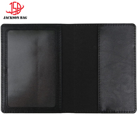 Dompet Anti-Scanning Multifungsi Rrid untuk Paspor, Pelindung Vaksinasi, Hadiah Perjalanan, Kulit dengan Logo Deboss