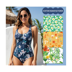 Купальник с длинным рукавом и молнией спереди - Product Image 3