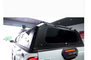 Couverture de benne rigide pliable en 4 parties, étanche, 4' 6'', pour Maverick Pickup 2012+, Ford Ranger & <span class=keywords><strong>Silverado</strong></span> <span class=keywords><strong>1500</strong></span> Wildtrak - Product Image 3