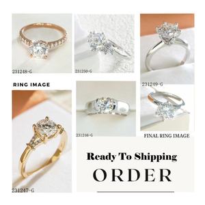 Anillo de Compromiso/Boda Clásico de 6 Puntas con Corte Brillante de 1.03 Quilates, Certificado IGI, Oro Sólido de 14K, Diamantes de Laboratorio Solitarios - Product Image 6