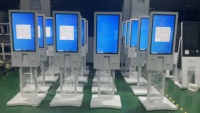 Kiosque de commande automatique HDFocus de 18,5 et 21,5 pouces avec écran tactile et code QR pour une gestion efficace des restaurants