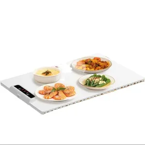 Portable Household Foldable Constant Temperature Heating Electric Silicone Food Warming Tray