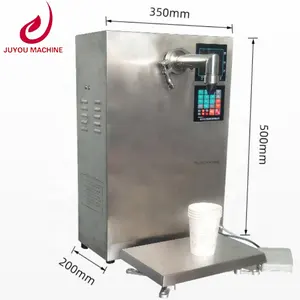 In magazzino automatico pneumatico marmellata d'acqua salsa lozione al miele pasta liquida spessa arachide macchina di riempimento peso