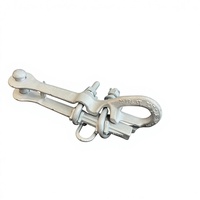 Collier de serrage droit haute résistance pour ligne électrique aérienne, tension nominale 190 kN