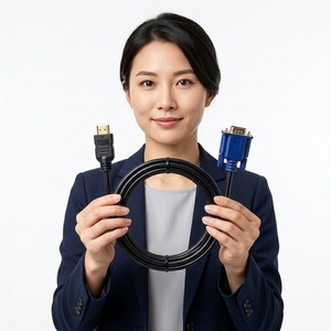 1080P HDTV เป็น VGA อะแดปเตอร์<span class=keywords><strong>สาย</strong></span>เคเบิลตัวผู้ไปยังตัวผู้สายแปลงวิดีโอสำหรับ PC แล็ปท็อปทีวีกล่องโปรเจคเตอร์ - Product Image 4