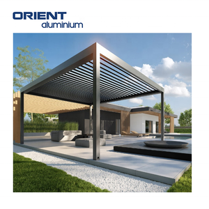 Shandong-<span class=keywords><strong>toldo</strong></span> impermeable para jardín, <span class=keywords><strong>4x3</strong></span> gazebo motorizado de metal, kits de luvered al aire libre, sistema de techo, <span class=keywords><strong>pérgola</strong></span> de aluminio - Product Image 5
