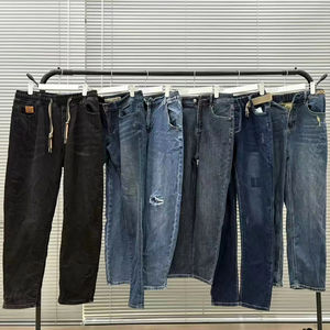Ukay Ballots de vêtements d'occasion Hommes Jeans <span class=keywords><strong>pas</strong></span> <span class=keywords><strong>cher</strong></span> Prix Preloved Homme Denim Pantalon en gros - Product Image 1