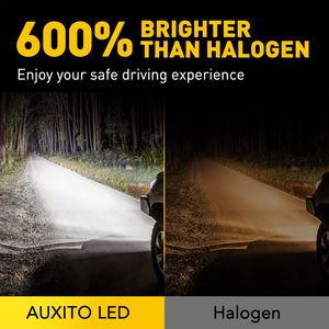 Auxito 9006 LED Headlight <b>Bulbs</b> Conversion Kit Low Beam Super <b>White</b> Lights Pack of 2 Adjustable Light <b>Bulb</b> - Product Image 4