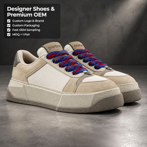 Chaussures de créateur de luxe pour hommes et femmes, baskets rétro épaisses de haute qualité en daim, zapatillas neuves - Product Image 1