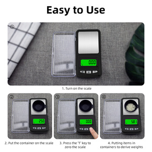 하이 퀄리티 전자 계량 저울 백색광 사용자 정의 OEM 디지털 포켓 저울 0.01g - Product Image 5