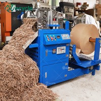 Déchiqueteuse de rouleaux de papier froissé entièrement automatique Déchiqueteuse de papier froissée Rectifieuse