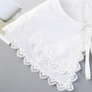 Accesorios de Ropa Multifuncionales para Decoración de Camisas, Cuello Blanco Desmontable, Bordado de Alta Calidad, Cuello de Encaje - Product Image 6