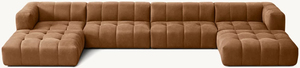 Sofá Seccional Modular de Cuero <span class=keywords><strong>Dario</strong></span> de HDC Designer Living Room, Estilo Mid-Century, para el Hogar, Centro Comercial, Apartamento o Club - Product Image 5