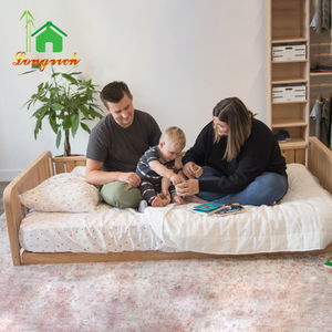 Cama de seguridad de madera para niños con diseño <span class=keywords><strong>popular</strong></span>, diseño de cama de calidad para niños, cama de estilo DIY para niños, adecuada para todas las edades - Product Image 4