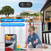 Facile à connecter réseau Ptz Wifi caméra Eseecloud App téléphone accès à distance couleur Vision nocturne sécurité Ip caméra