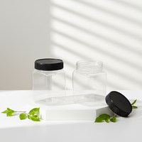 Grande bouteille en plastique de 780 ml (26 oz) de qualité alimentaire pour animaux de compagnie, anti-déversement, pour chocolat, bonbons et snacks, avec bouchon à vis, marque Times, prix compétitif FOB