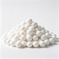Billes d'alumine activée adsorbante blanches en maille 58, qualité alimentaire et industrielle, Al2O3 93,5 % de pureté, déshydratant, Shandong