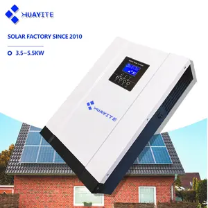 Met Parallelle Functie 5KW 3KW Off Grid Solar Inverter Met Mppt 100A Solar Charger Controller Wifi Module 48V Batterij dc