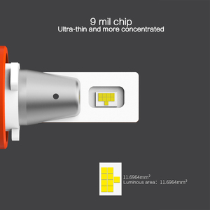 Faro LED <span class=keywords><strong>U6</strong></span> Plus Súper Brillante, Gran Venta, Alto Lumen, Impermeable, Disipación de Calor con Sustrato de Cobre de Doble Cara, Faro LED para Automóvil - Product Image 2
