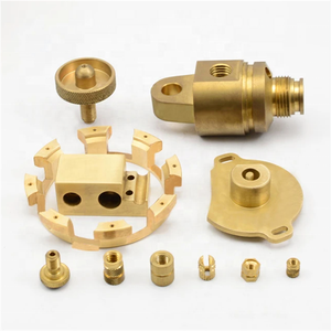 Conexión de Válvula de Latón, Torneado y Fresado CNC, Piezas Neumáticas, OEM Personalizado - Product Image 1