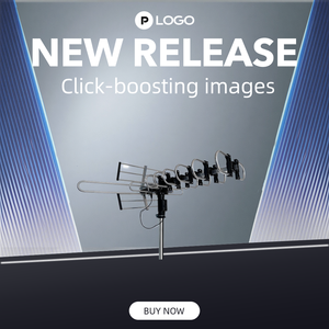 <span class=keywords><strong>Antena</strong></span> de TV Digital para Exteriores UHD-8909 OEM con Control Remoto, <span class=keywords><strong>Amplificador</strong></span> de Señal de Alta Calidad y Largo Alcance para <span class=keywords><strong>Televisión</strong></span> Gratuita - Product Image 1